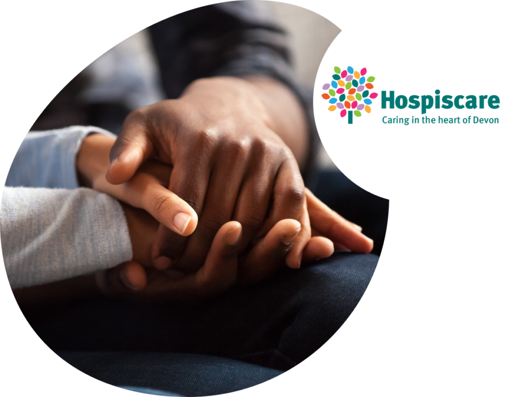 Helping hands and Hospiscare logo